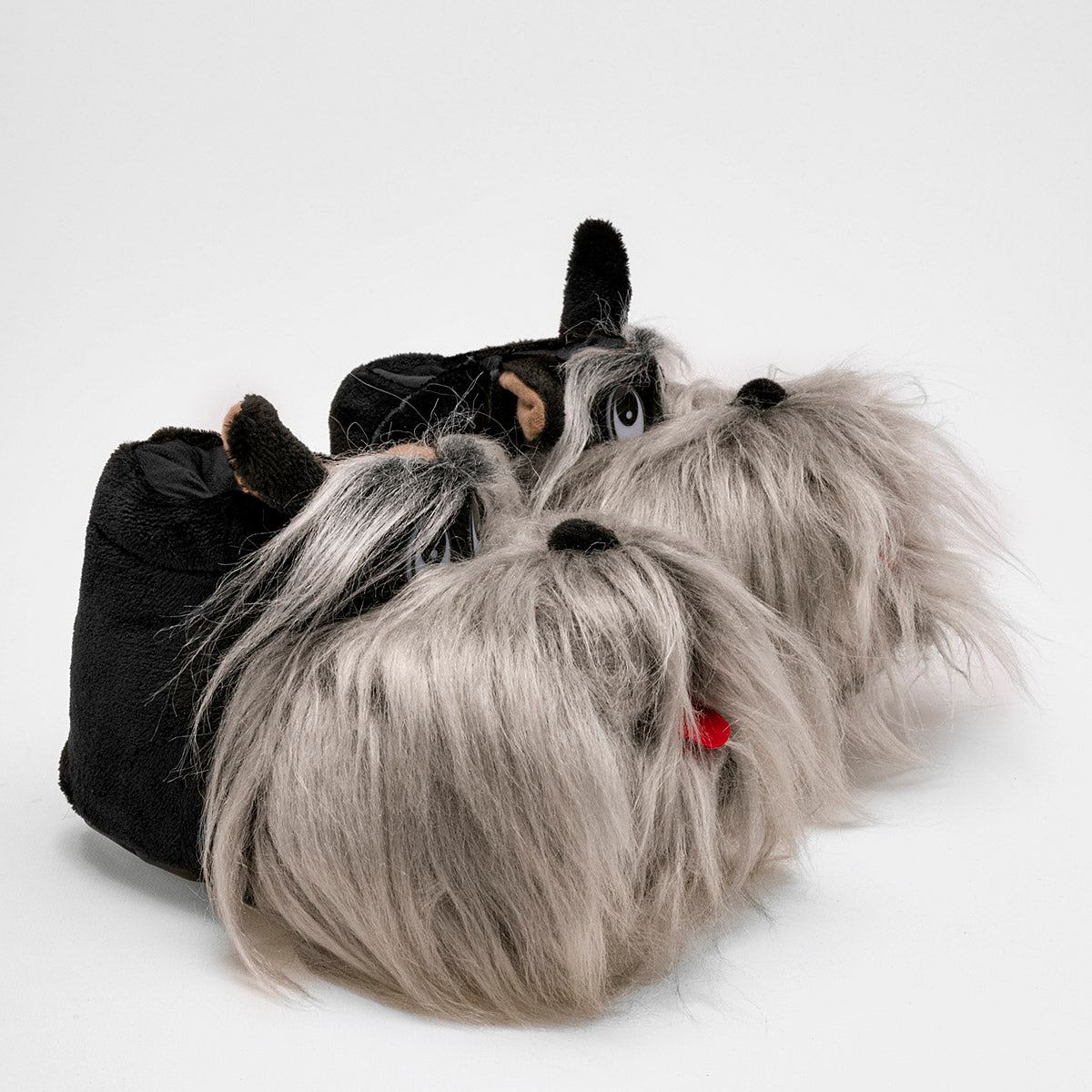 Pantufla con diseño de perrito Unisex marca Parvus Gris cod. 122328