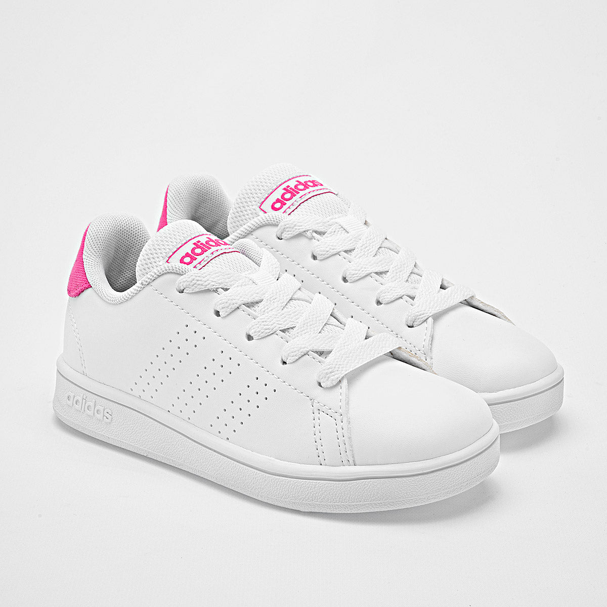 Pakar Regalos de navidad y fin de ano Tenis urbano Advantage K para nina marca Adidas Blanco cod. 122528