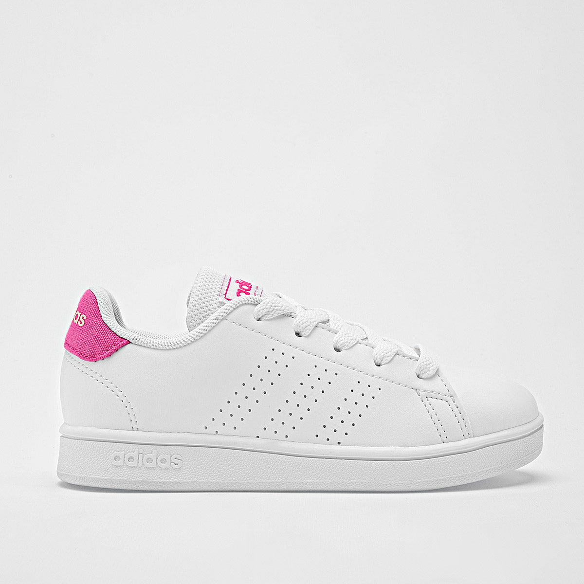 Tenis Adidas Advantage K para Niña marca Adidas Blanco cod. 122528