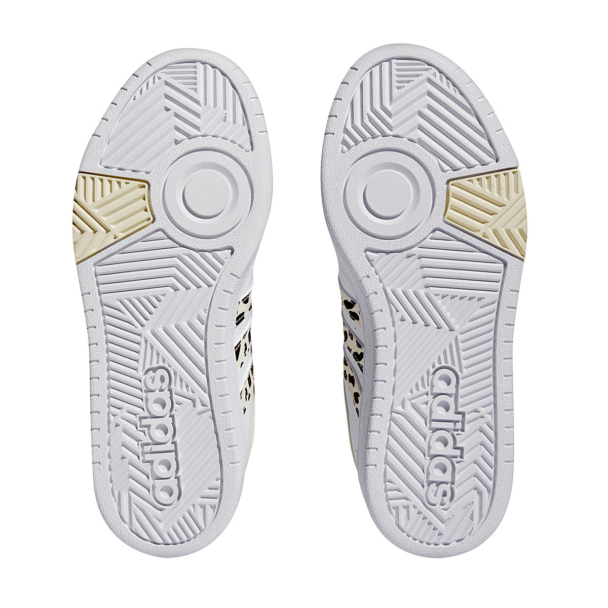 Tenis escolar para joven Hoops 3.0 W marca Adidas Blanco cod. 122540