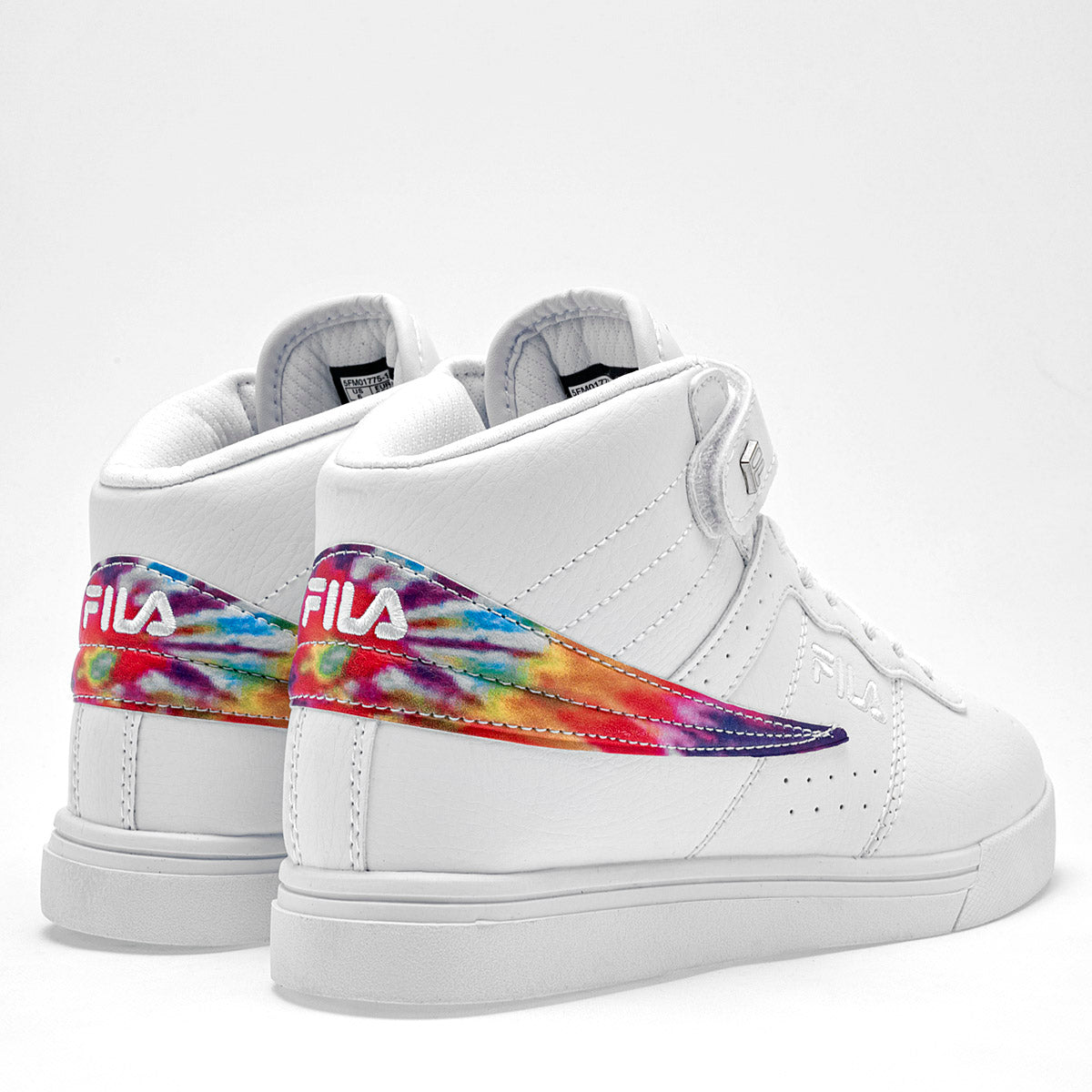 Tenis escolar para joven Vulc 13 Tie Dye Flag para joven marca Fila Blanco cod. 122695