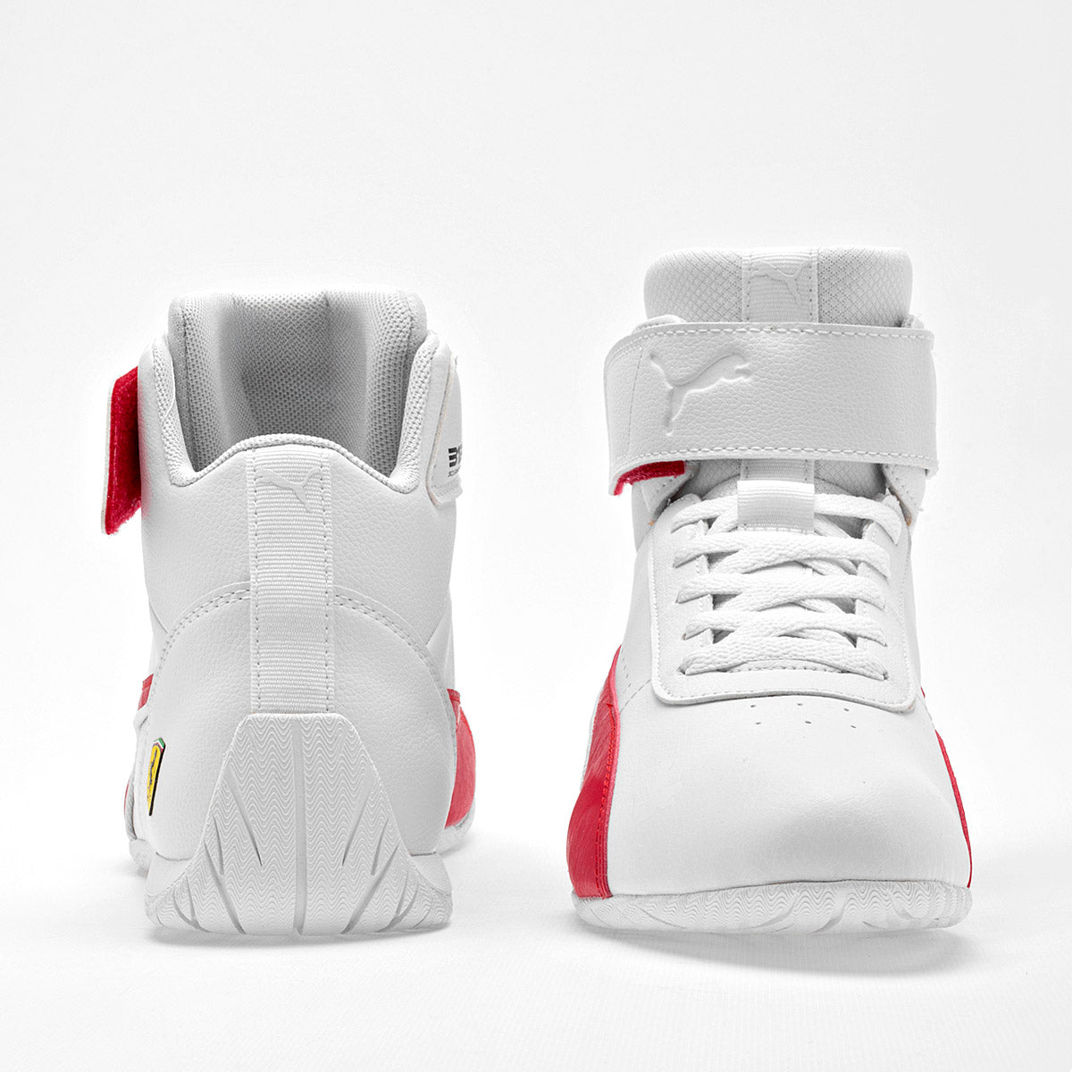 Puma ferrari high ankle shoes red best sale