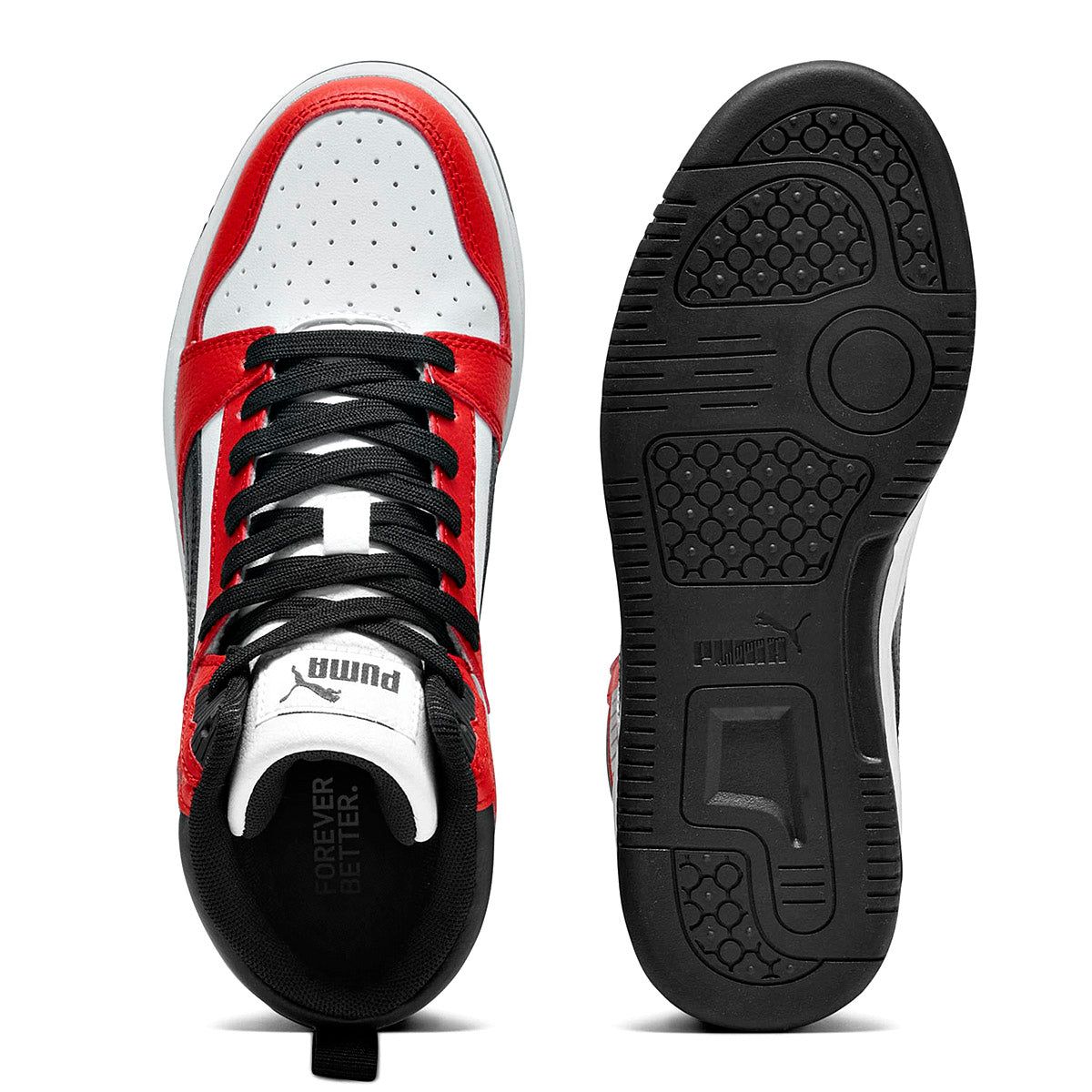 Pakar.com | Tienda online | Calzado Escolar | Tenis urbano tipo Botín Rebound v6 Mid Jr Puma para hombre | Regreso a clases | Vacaciones de Verano