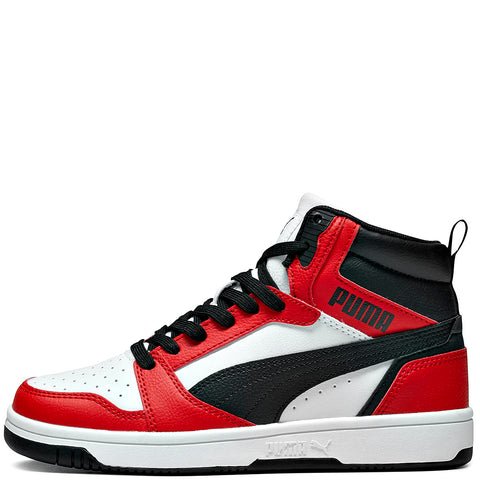 Tenis urbano tipo Botín Rebound v6 Mid Jr Puma para hombre