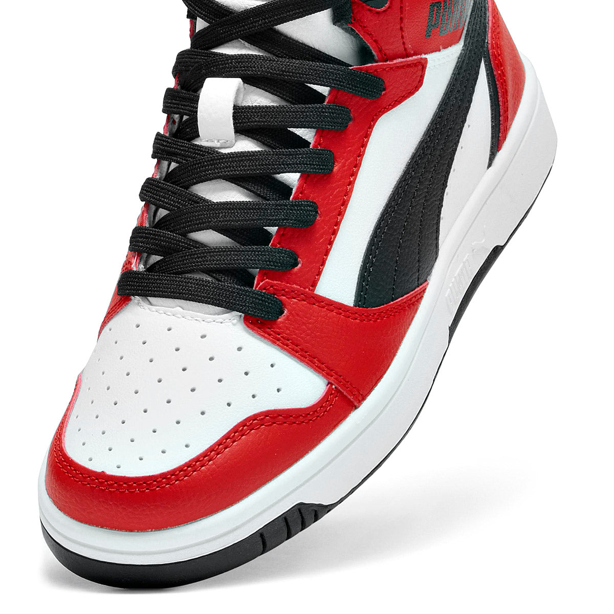 Pakar.com | Tienda online | Calzado Escolar | Tenis urbano tipo Botín Rebound v6 Mid Jr Puma para hombre | Regreso a clases | Vacaciones de Verano
