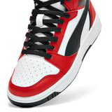 Pakar.com | Tienda online | Calzado Escolar | Tenis urbano tipo Botín Rebound v6 Mid Jr Puma para hombre | Regreso a clases | Vacaciones de Verano