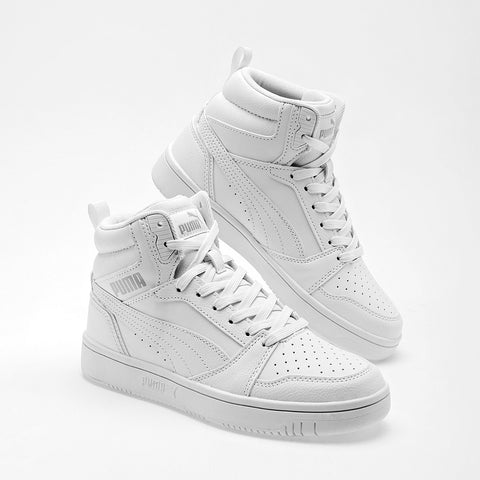 Tenis urbano tipo botín v6 Mid Jr Puma para hombre