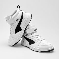 Tenis urbano tipo Botín Rebound v6 Mid AC+ PS Puma para Niño