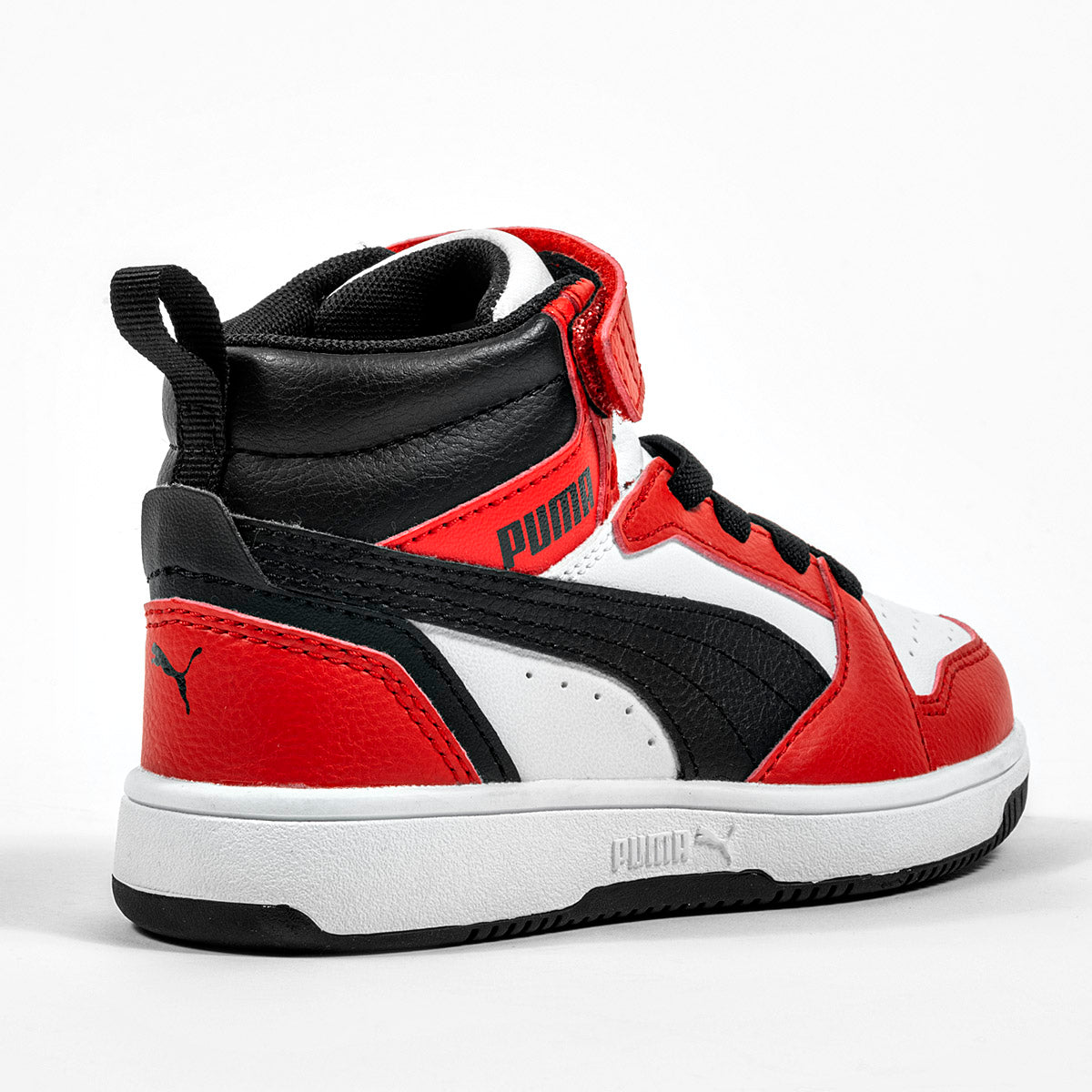 Puma Rebound v6 Mid AC+ PS para Niño marca Puma Blanco cod. 123350