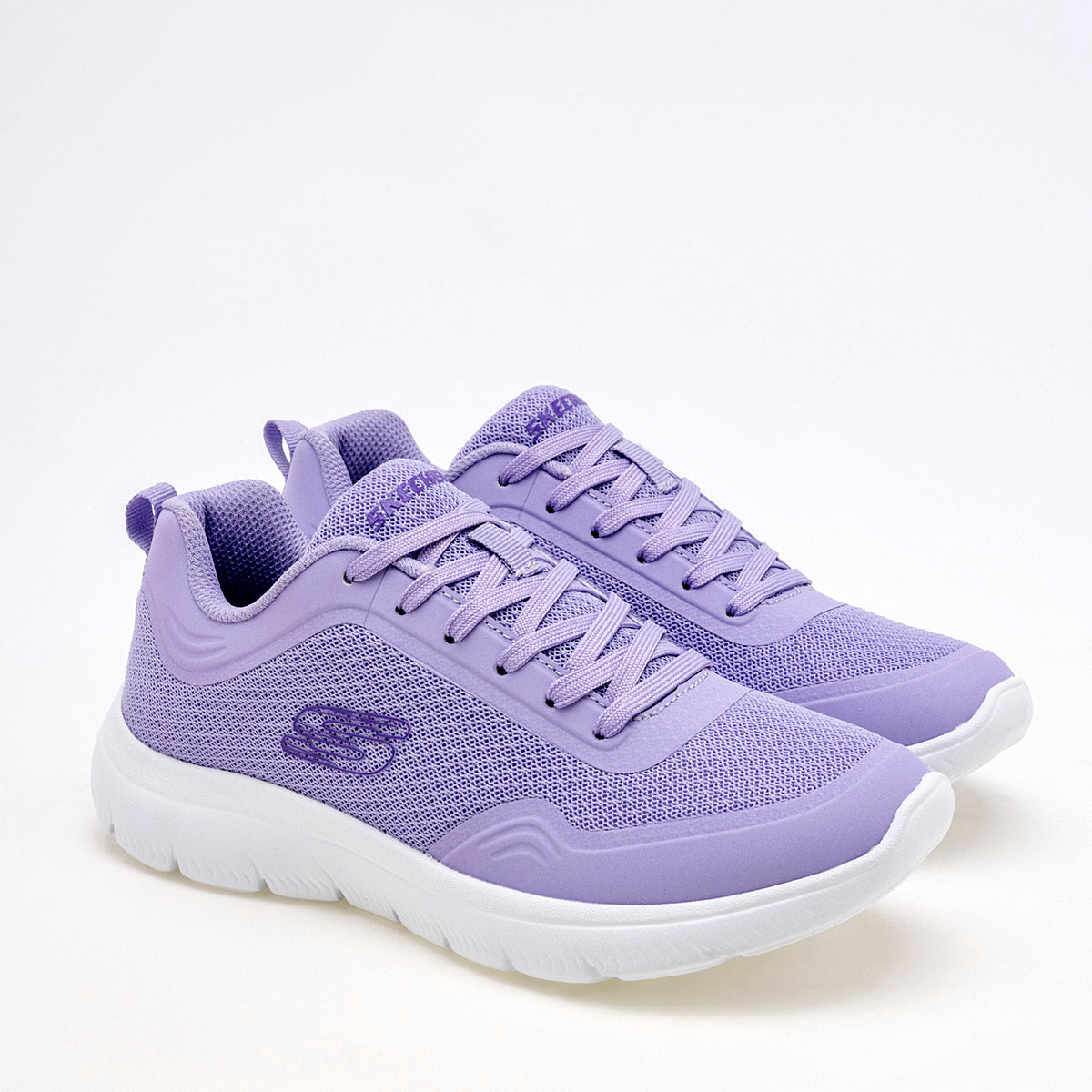 Tenis Summits para mujer marca Skechers Lila cod. 123622