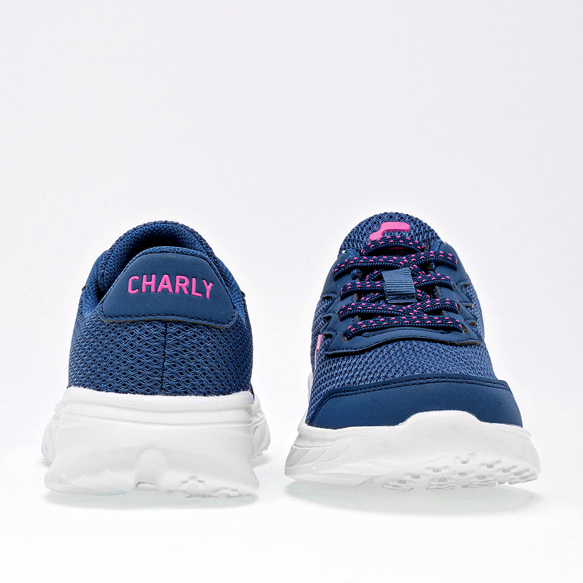 Tenis deportivos  para Niña marca Charly Azul Marino cod. 124521