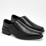 Mocasín de piel  para hombre marca Flexi Negro cod. 124551