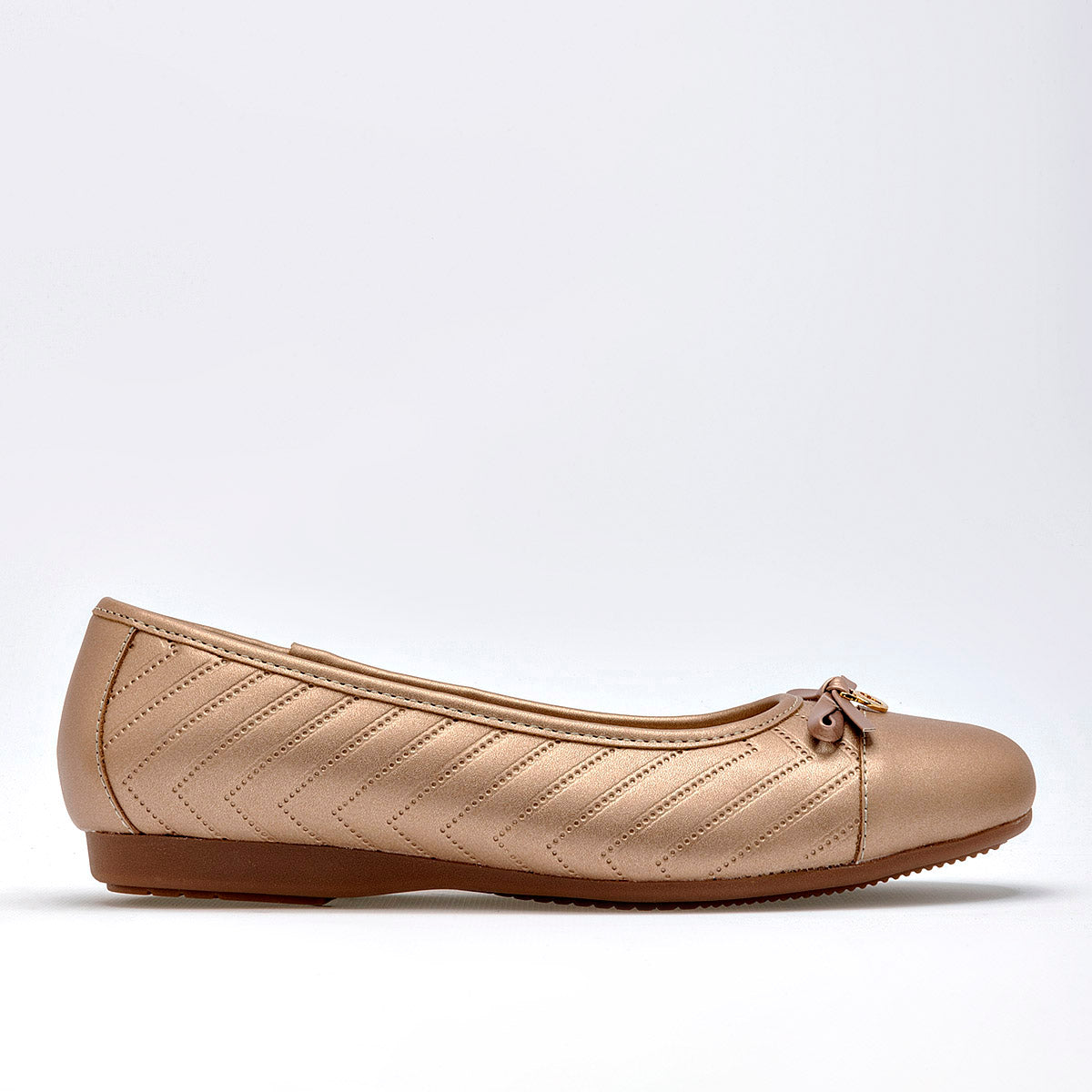 Balerina moño para mujer marca Flexi Oro cod. 124591