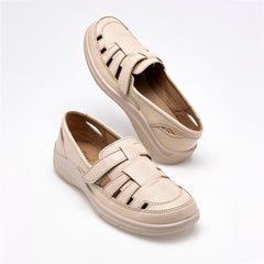 Sandalia confort piel Flexi para mujer