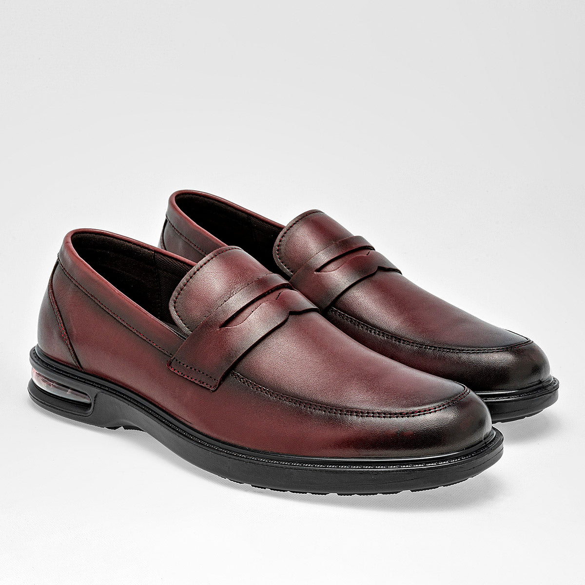 Mocasin penny loafer para hombre marca Flexi Vino cod. 124620