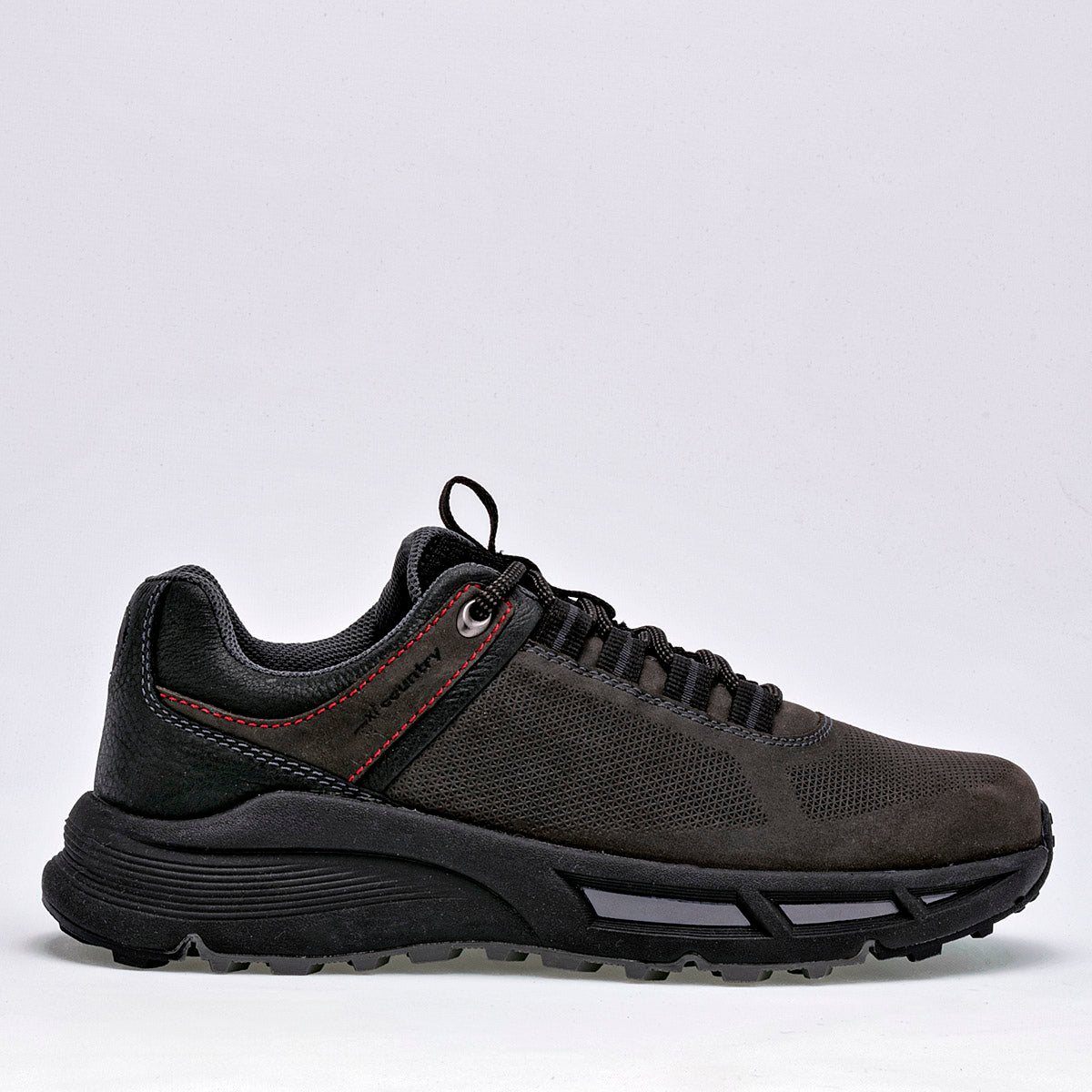 Tenis Hiking para hombre marca Flexi Gris cod. 124634