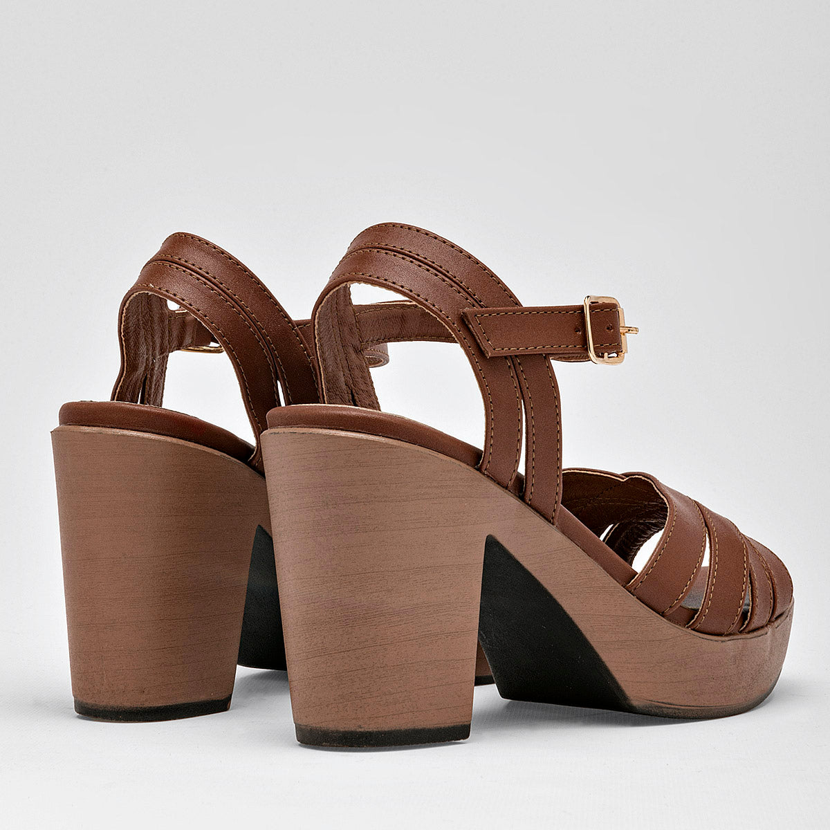 Sandalia para mujer marca D'Cristian Café cod. 124646