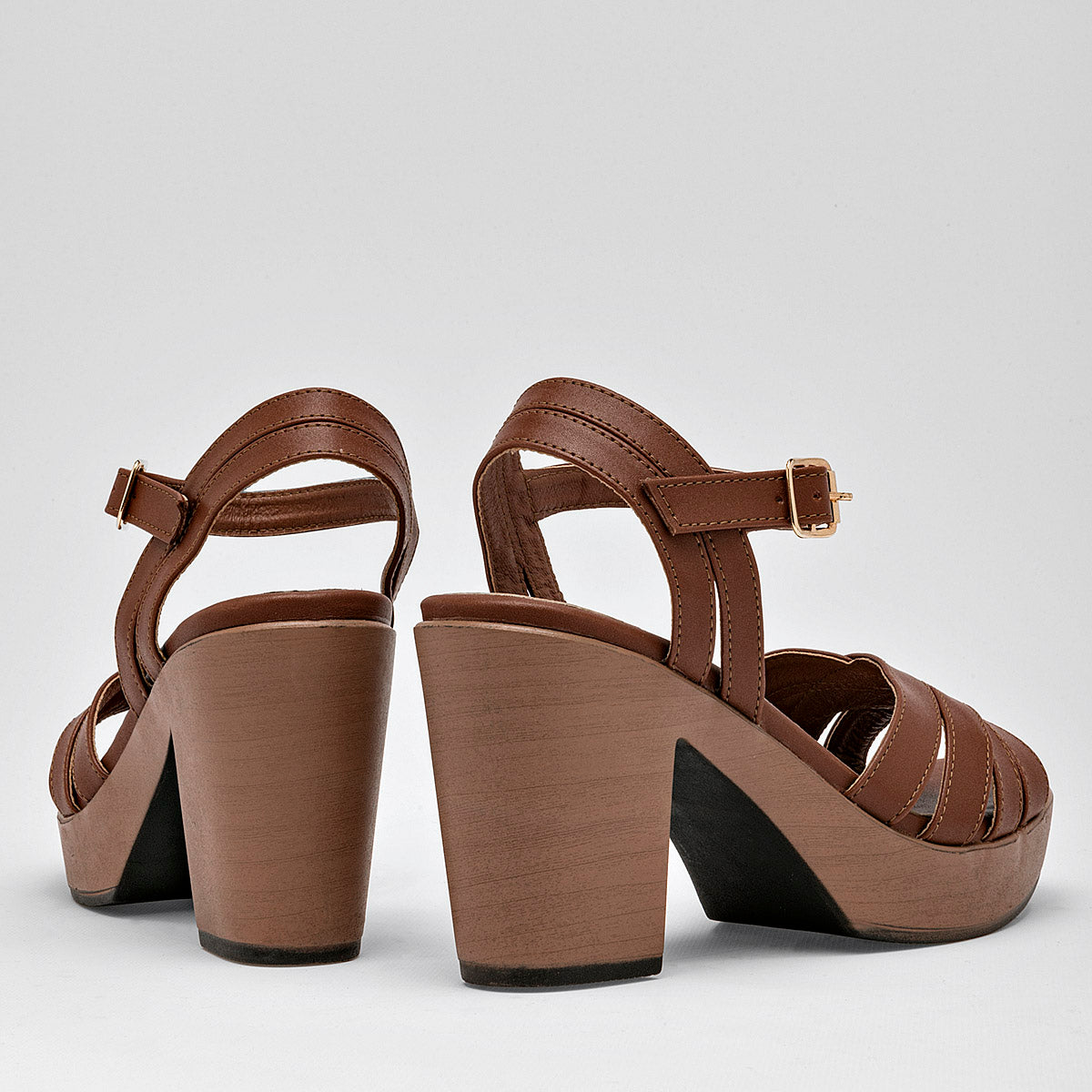 Sandalia para mujer marca D'Cristian Café cod. 124646