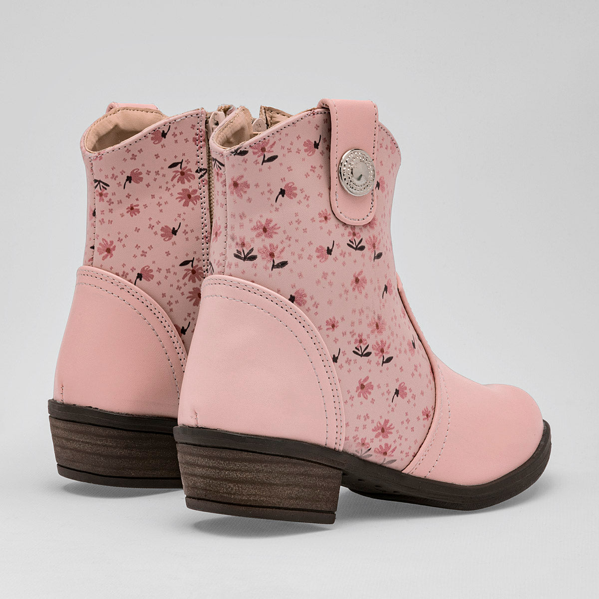 Bota vaquera western para niña marca Giselle Rosa cod. 124647