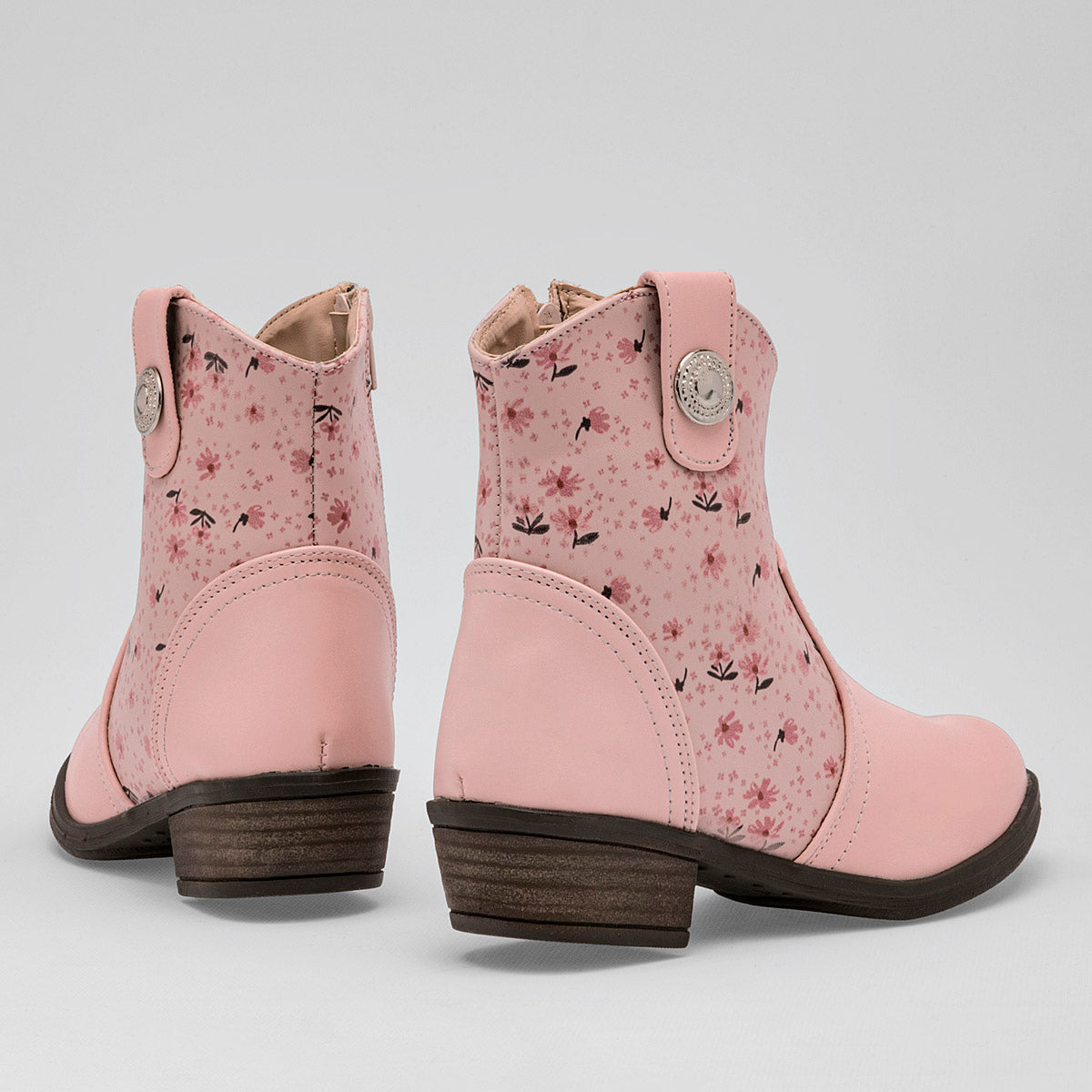 Bota vaquera western para niña marca Giselle Rosa cod. 124647