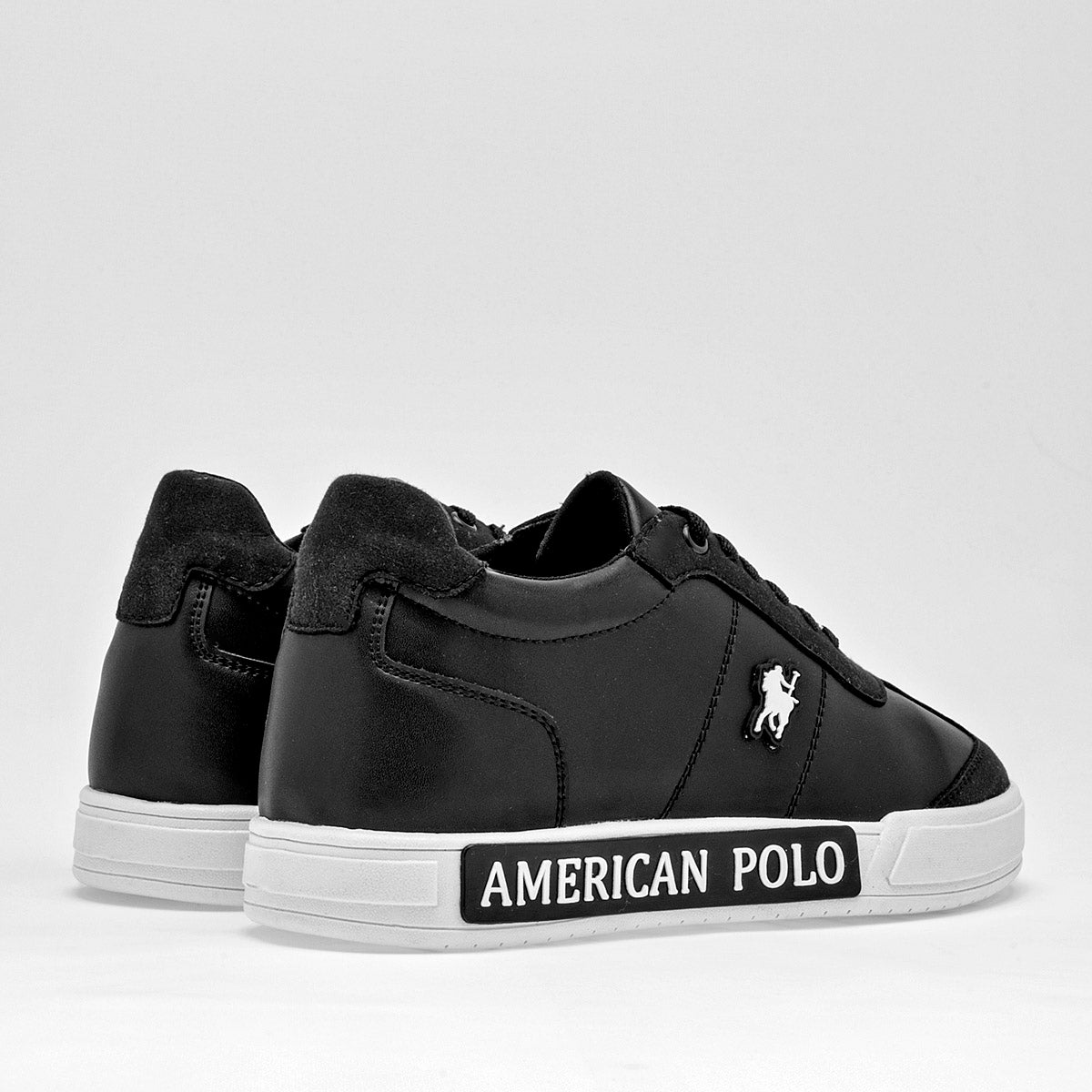 Tenis urbano para hombre marca American Polo Negro cod. 124715