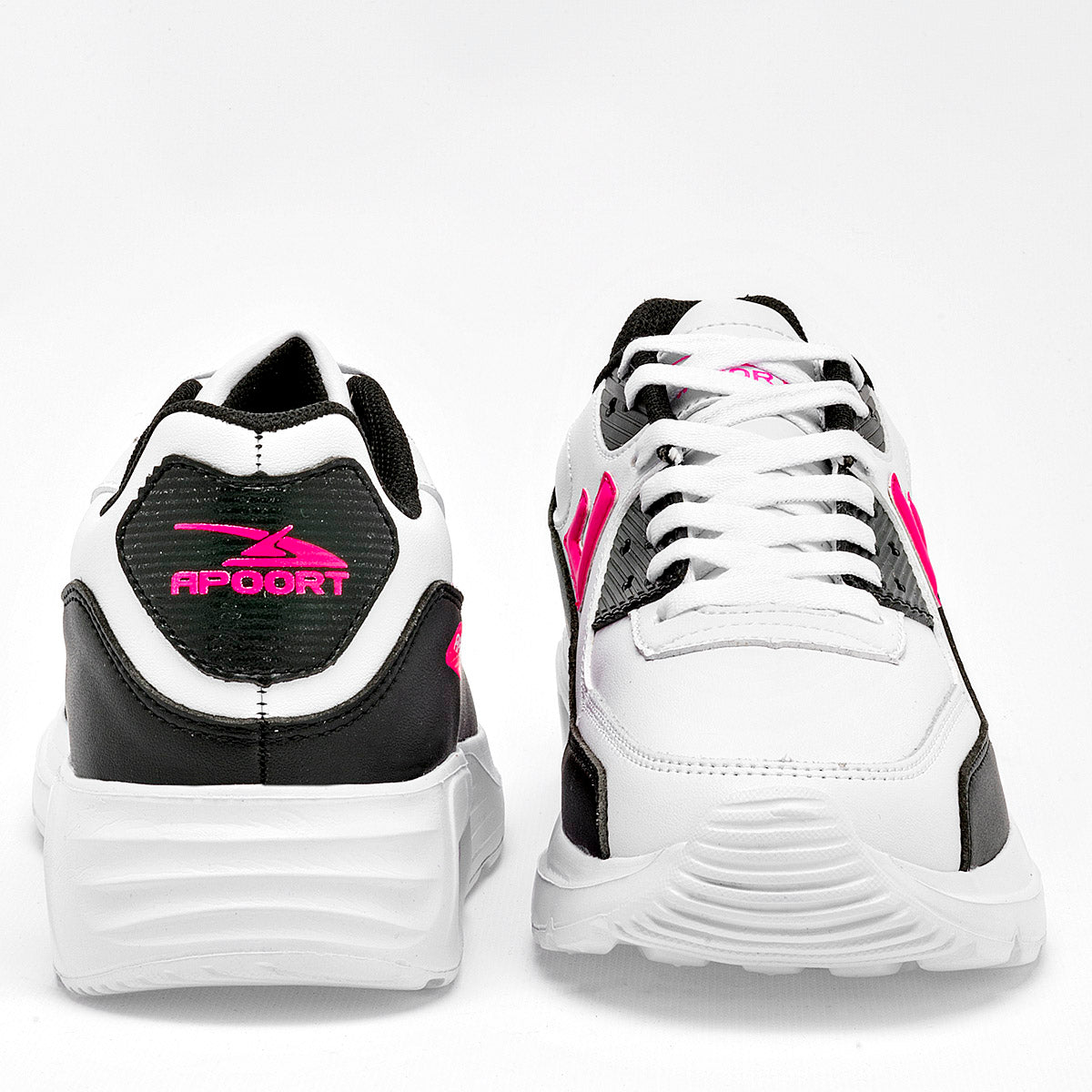 Tenis urbano para mujer marca Apoort Blanco cod. 124728