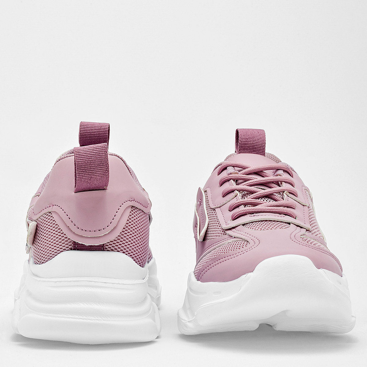 Tenis sneakers chunky para mujer marca Been Class Lila cod. 124783