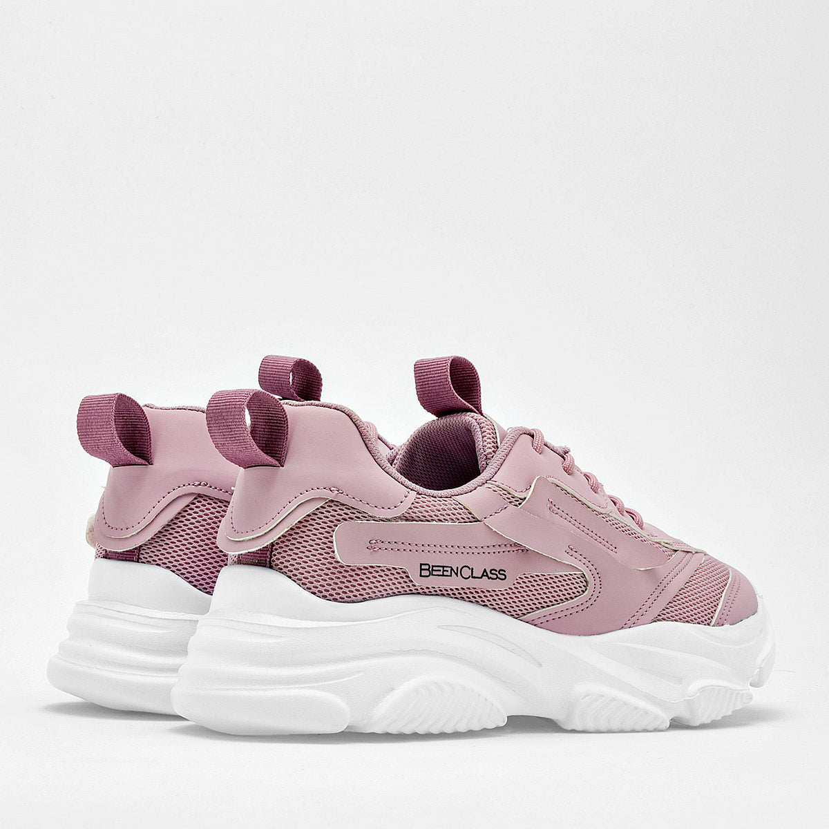 Tenis sneakers chunky para mujer marca Been Class Lila cod. 124783