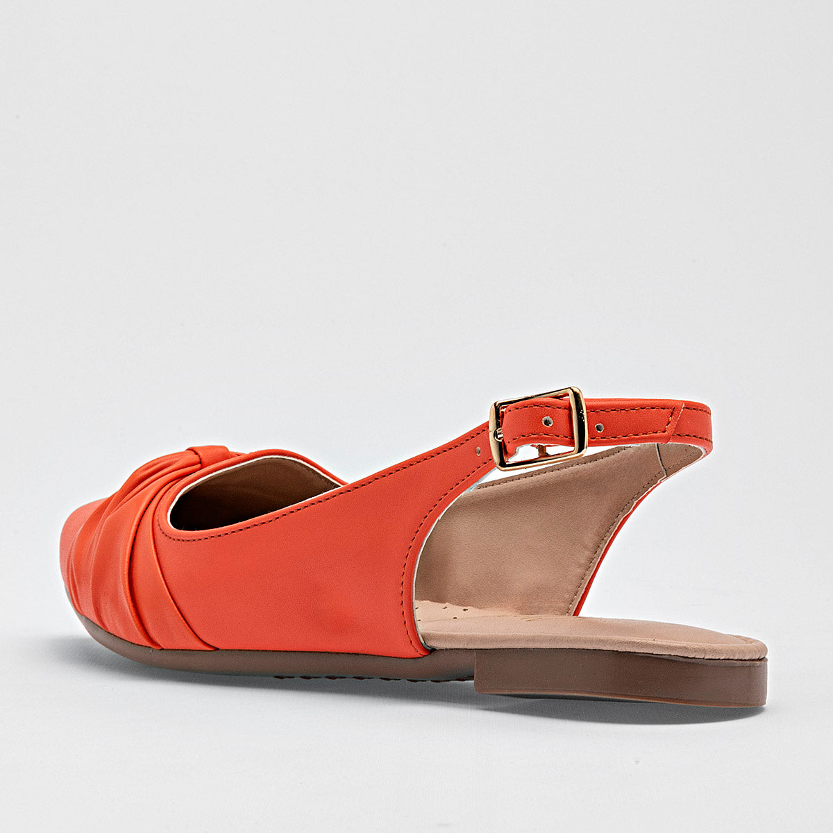 Balerina destalonada para mujer marca Been Class Naranja cod. 124805