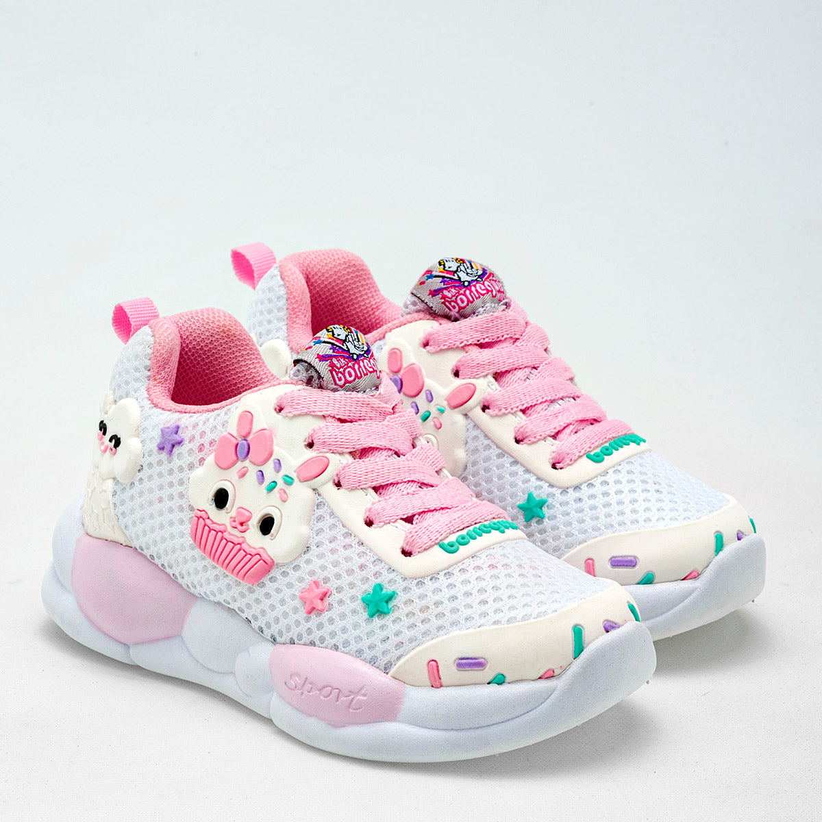 Pakar.com | Tienda online | Calzado Escolar | Tenis urbano Borreguis para niña preescolar | Regreso a clases | Vacaciones de Verano