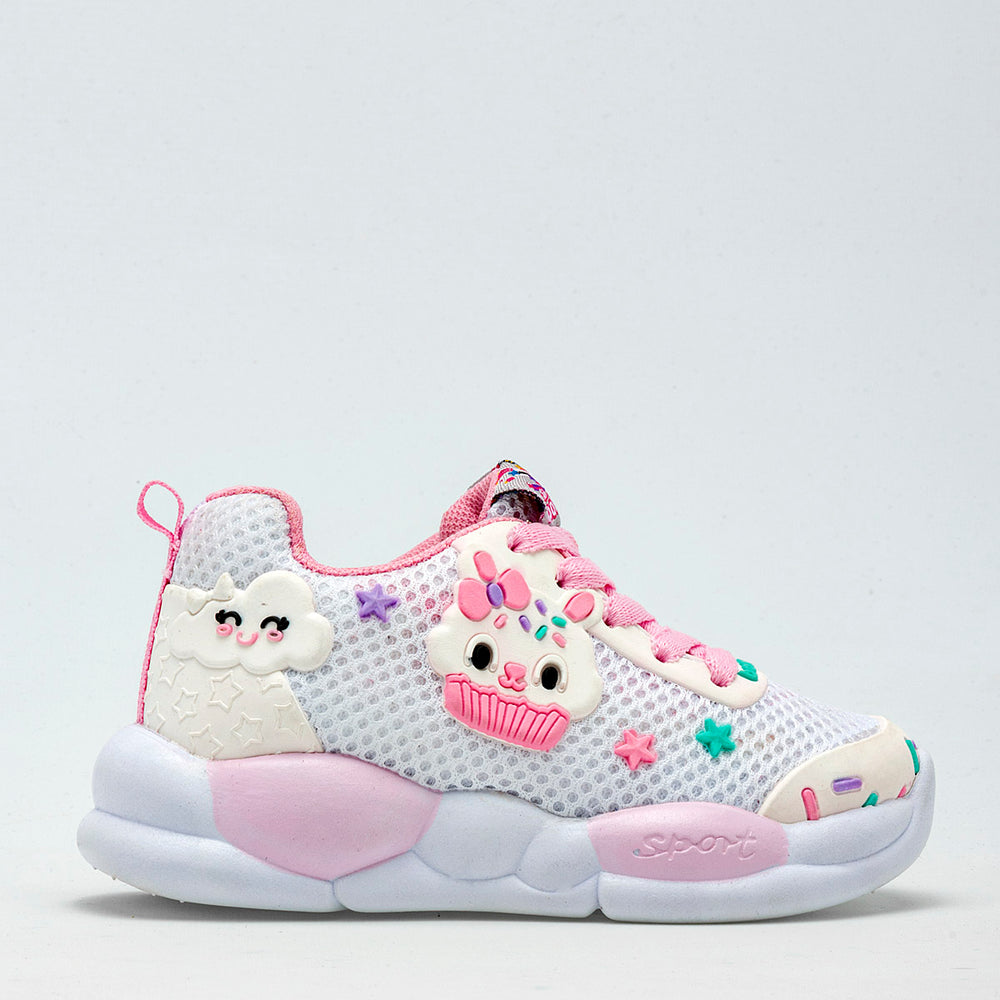 Pakar.com | Tienda online - Tenis urbano para niña preescolar Borreguis - Envío gratis desde $500