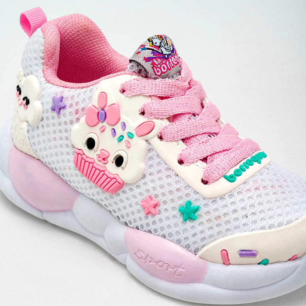 Pakar.com | Tienda online - Tenis urbano para niña preescolar Borreguis - Envío gratis desde $500