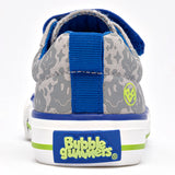 Tenis velcro lona para Niño marca Bubble Gummers Gris cod. 124852