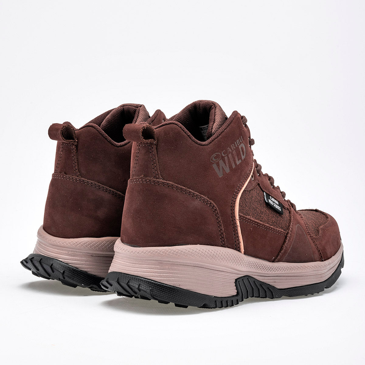 Bota hiking senderismo para hombre marca Caribu Café cod. 124872