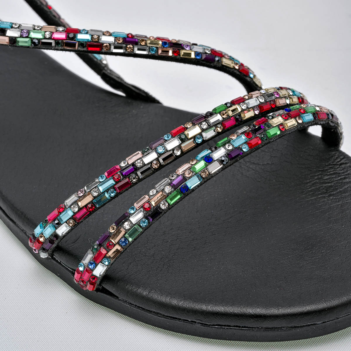 Sandalia piso para mujer marca Celex Multicolor cod. 124892