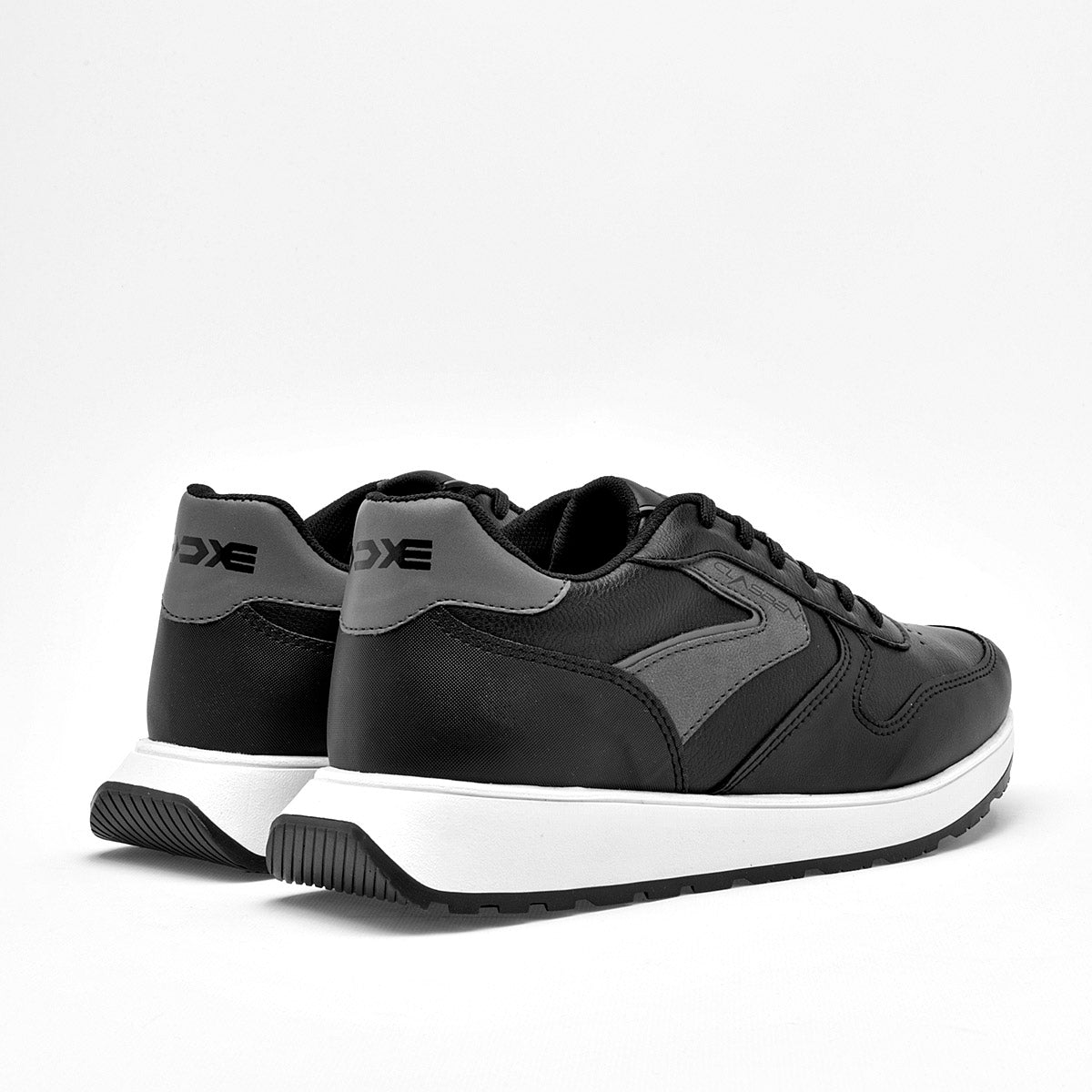 Tenis sneakers chunky para hombre marca Clasben Negro cod. 124923