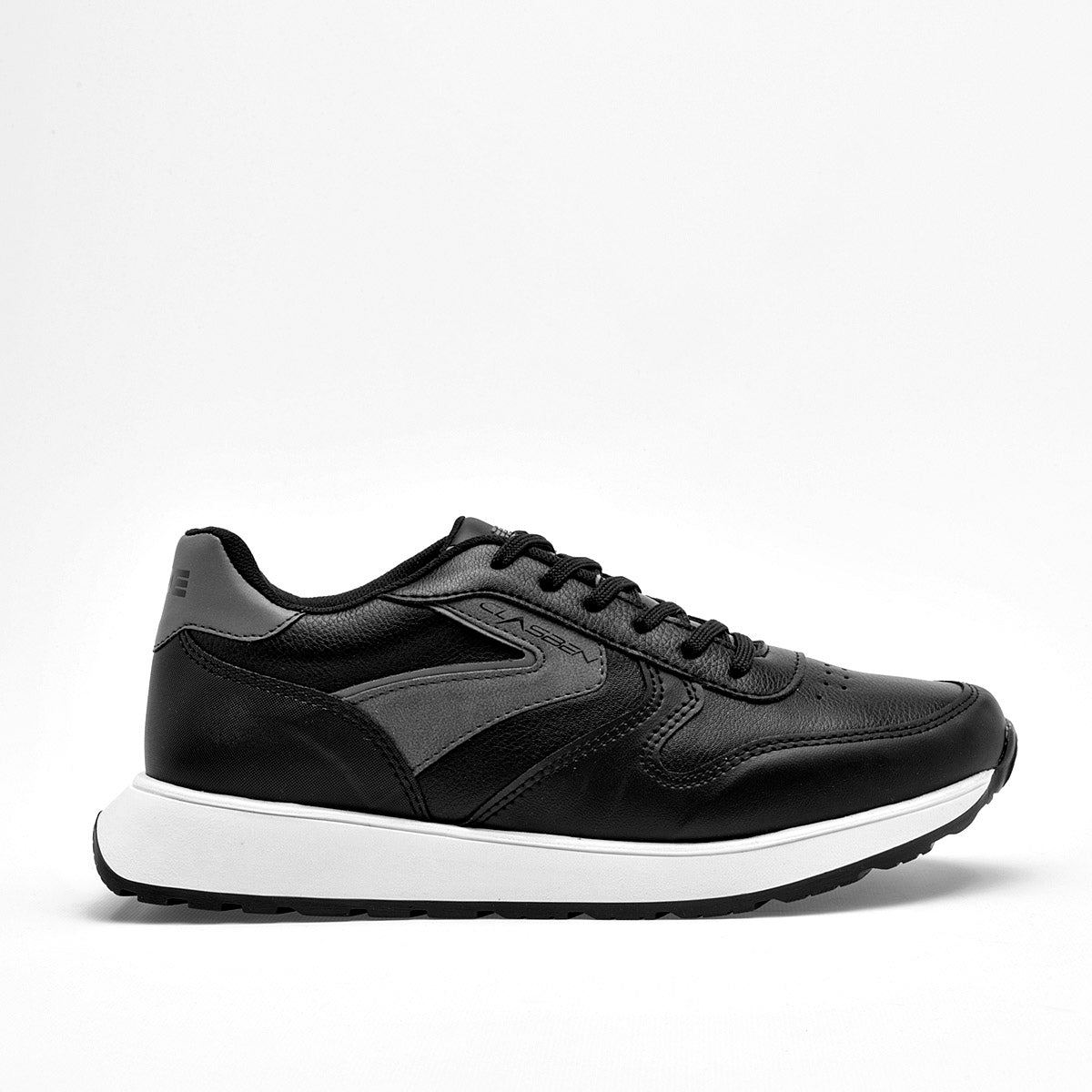 Tenis sneakers chunky para hombre marca Clasben Negro cod. 124923