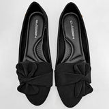 Balerina Flat moño para mujer marca Clasben Negro cod. 124936