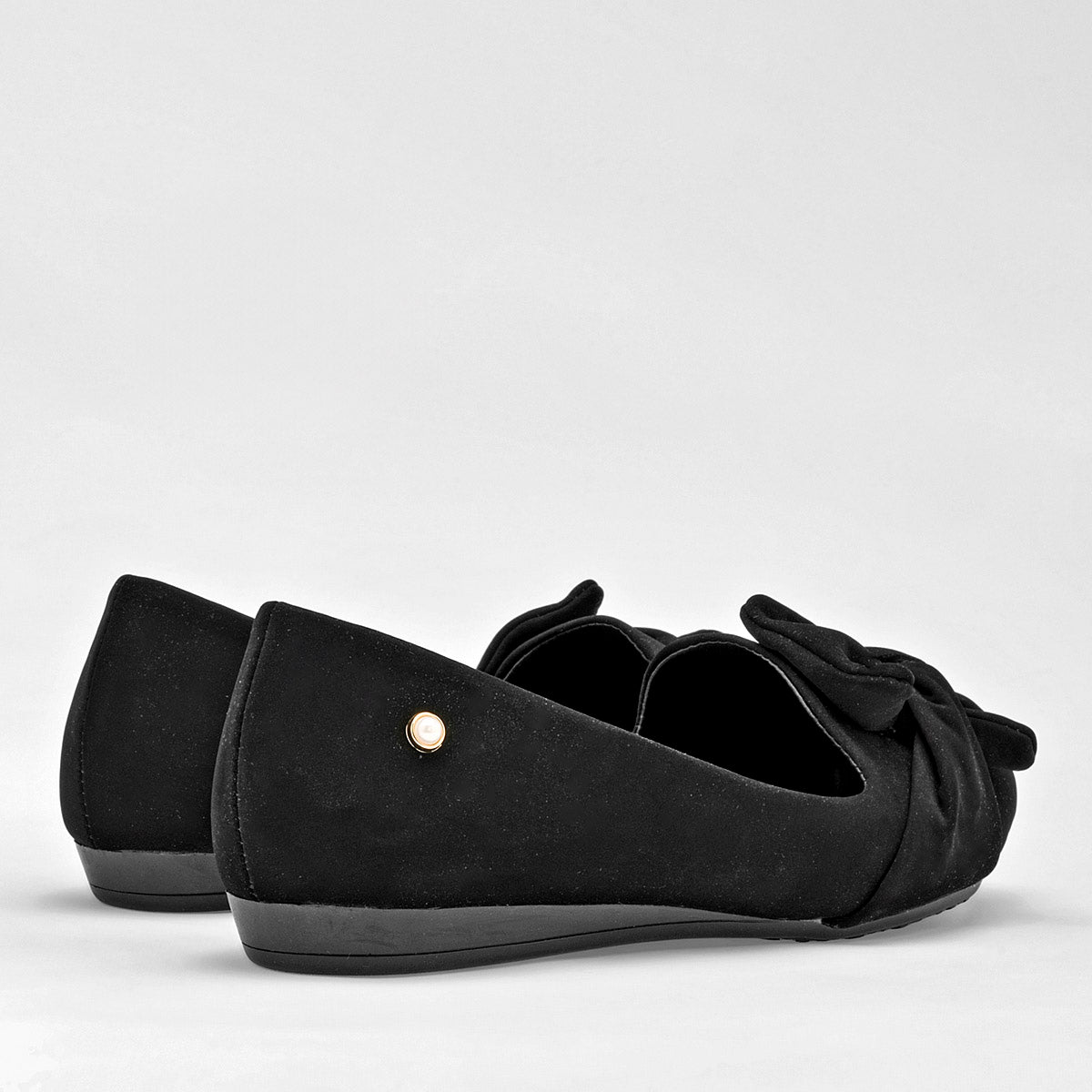 Balerina Flat moño para mujer marca Clasben Negro cod. 124936