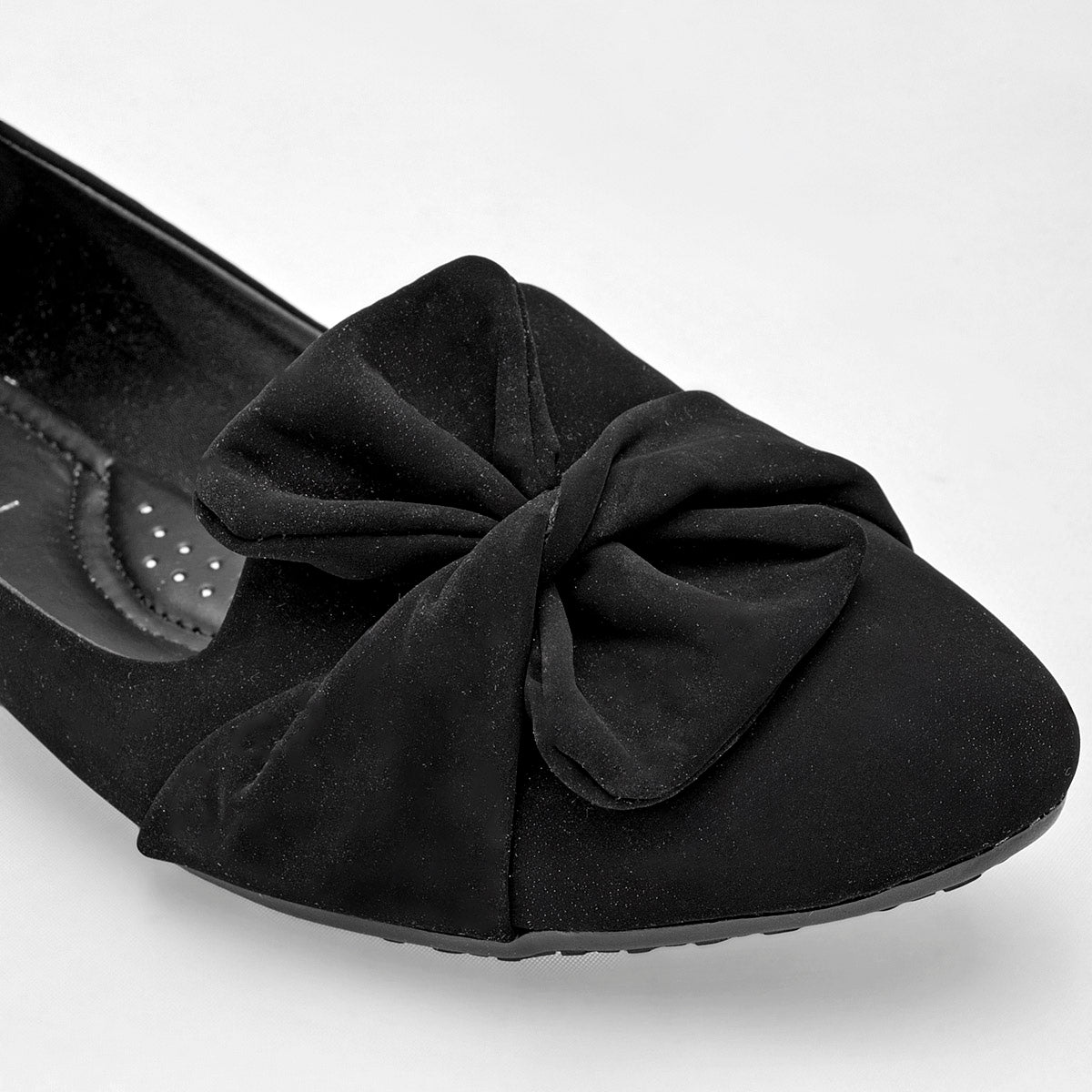 Balerina Flat moño para mujer marca Clasben Negro cod. 124936