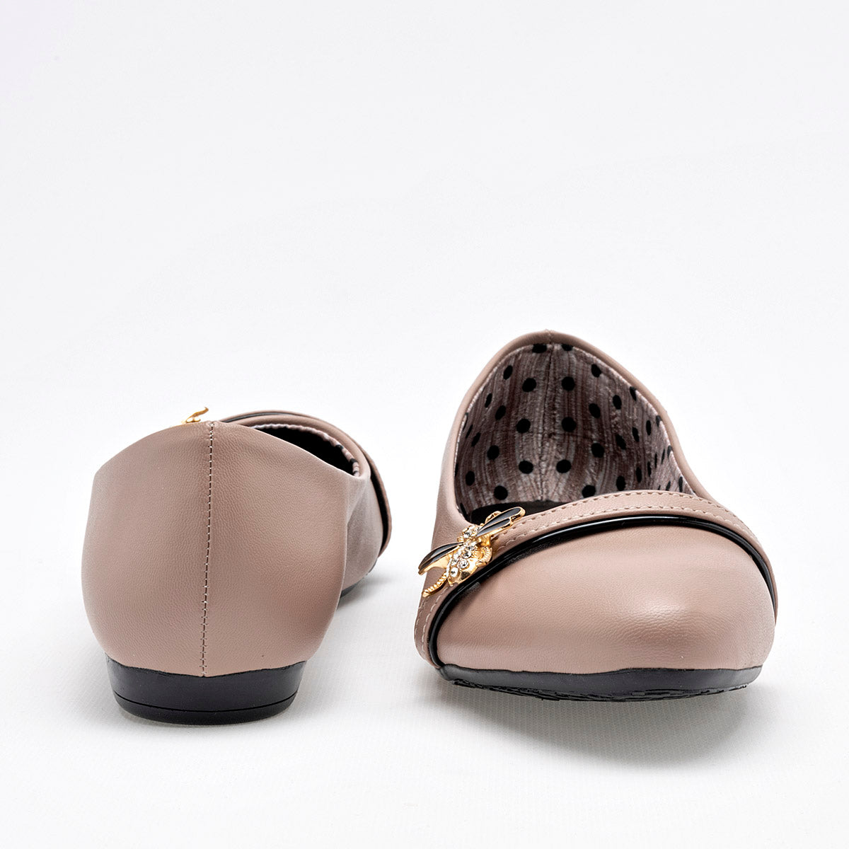 Balerina Flat para mujer marca Clasben Nude cod. 124941