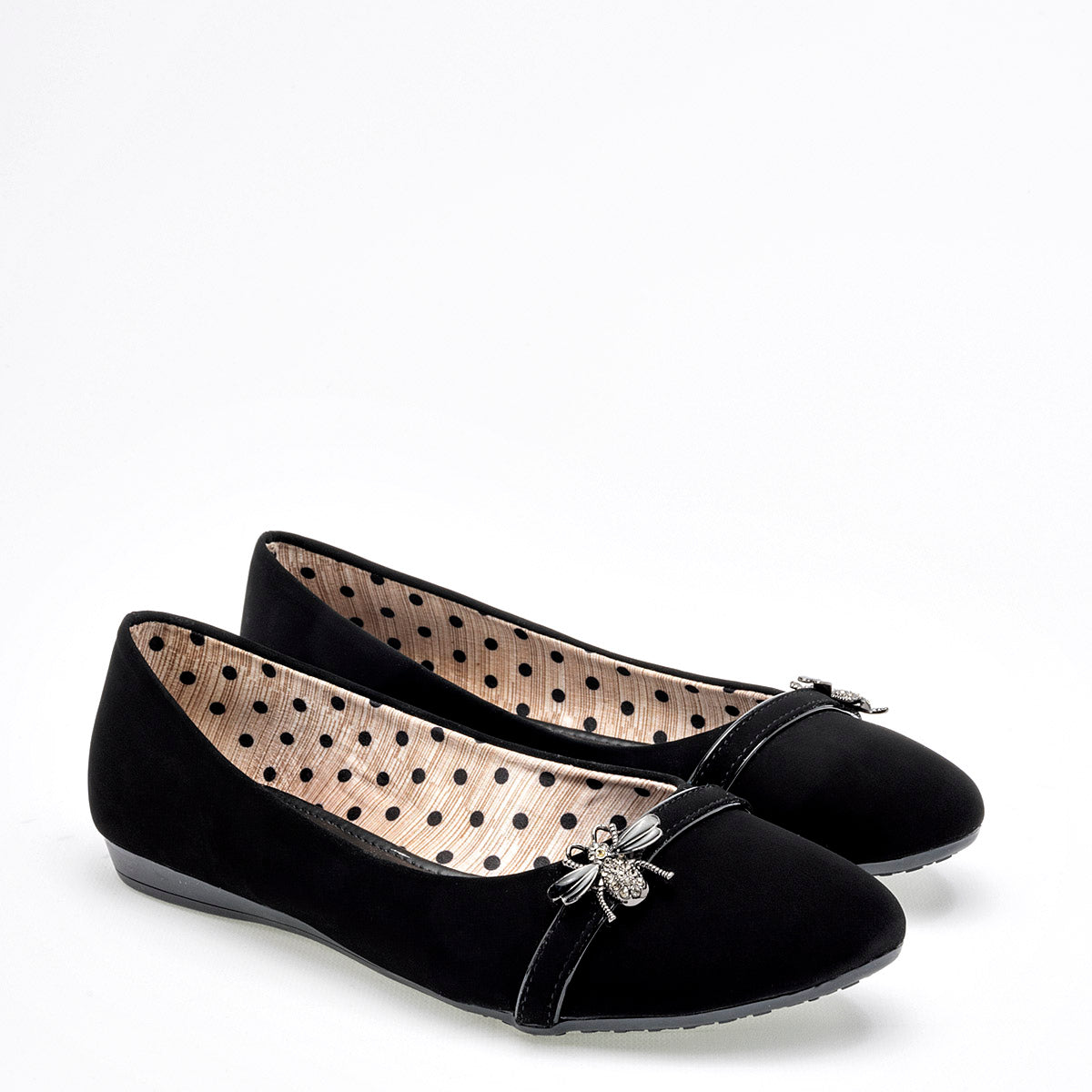 Balerina Flat para mujer marca Clasben Negro cod. 124942