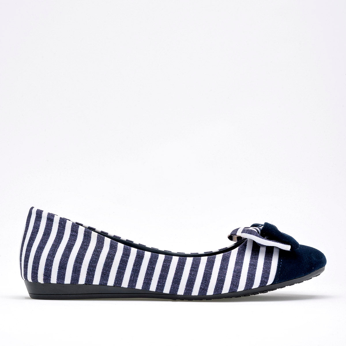 Balerina flat moño para mujer marca Clasben Azul marino cod. 124950