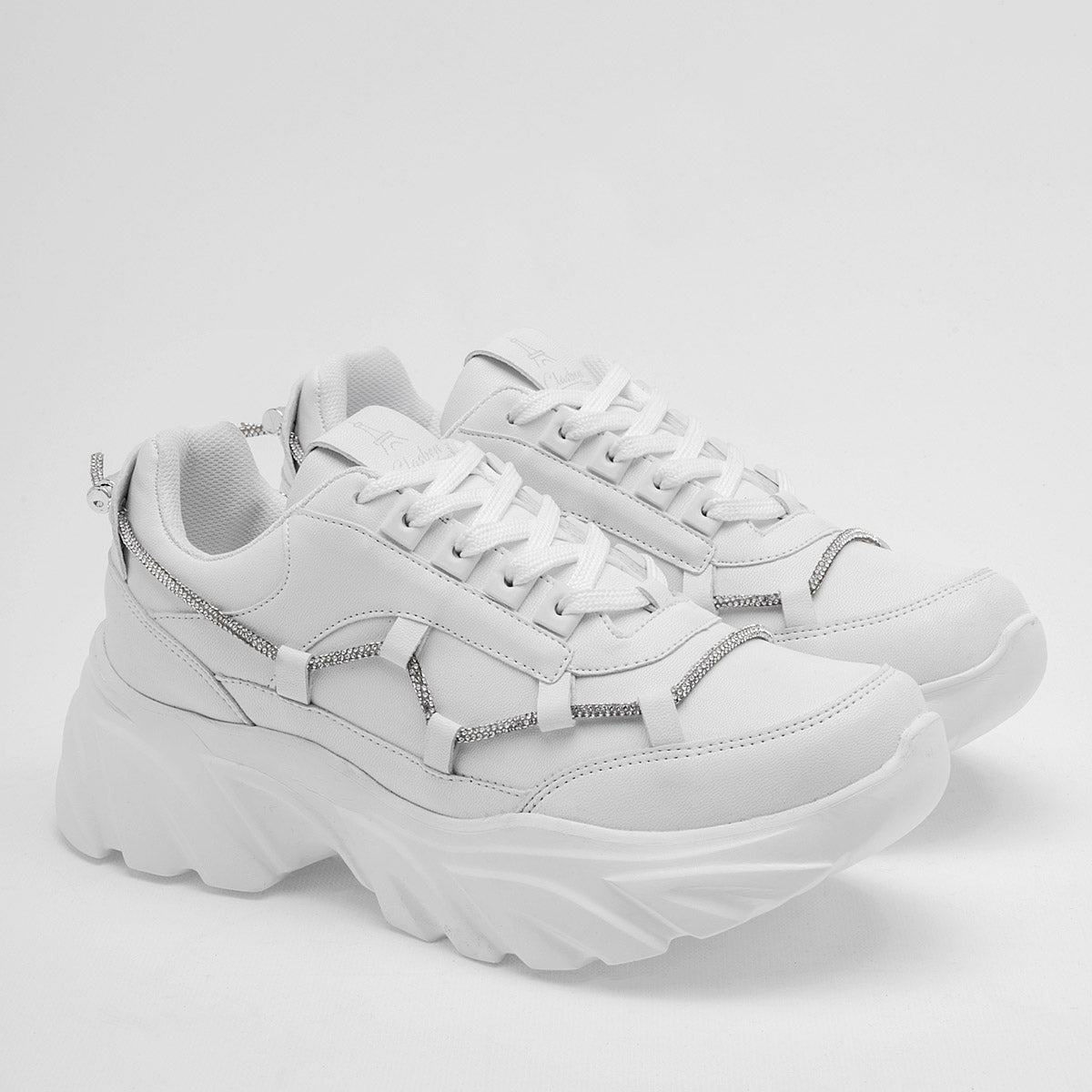 Tenis Chunky para Mujer marca Clasben Blanco cod. 124971