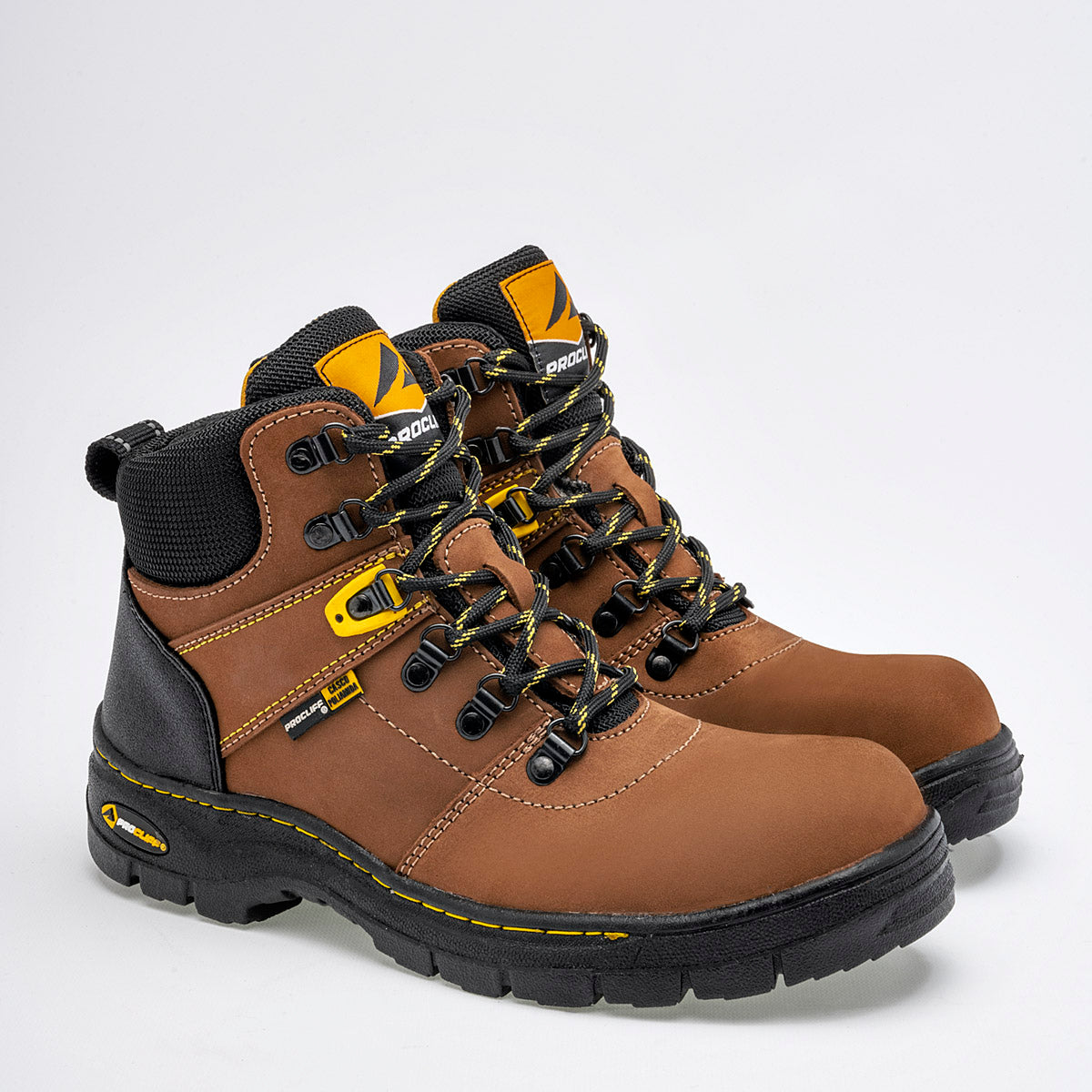 Bota trabajo hiking casco para hombre marca Cliff Café cod. 124978