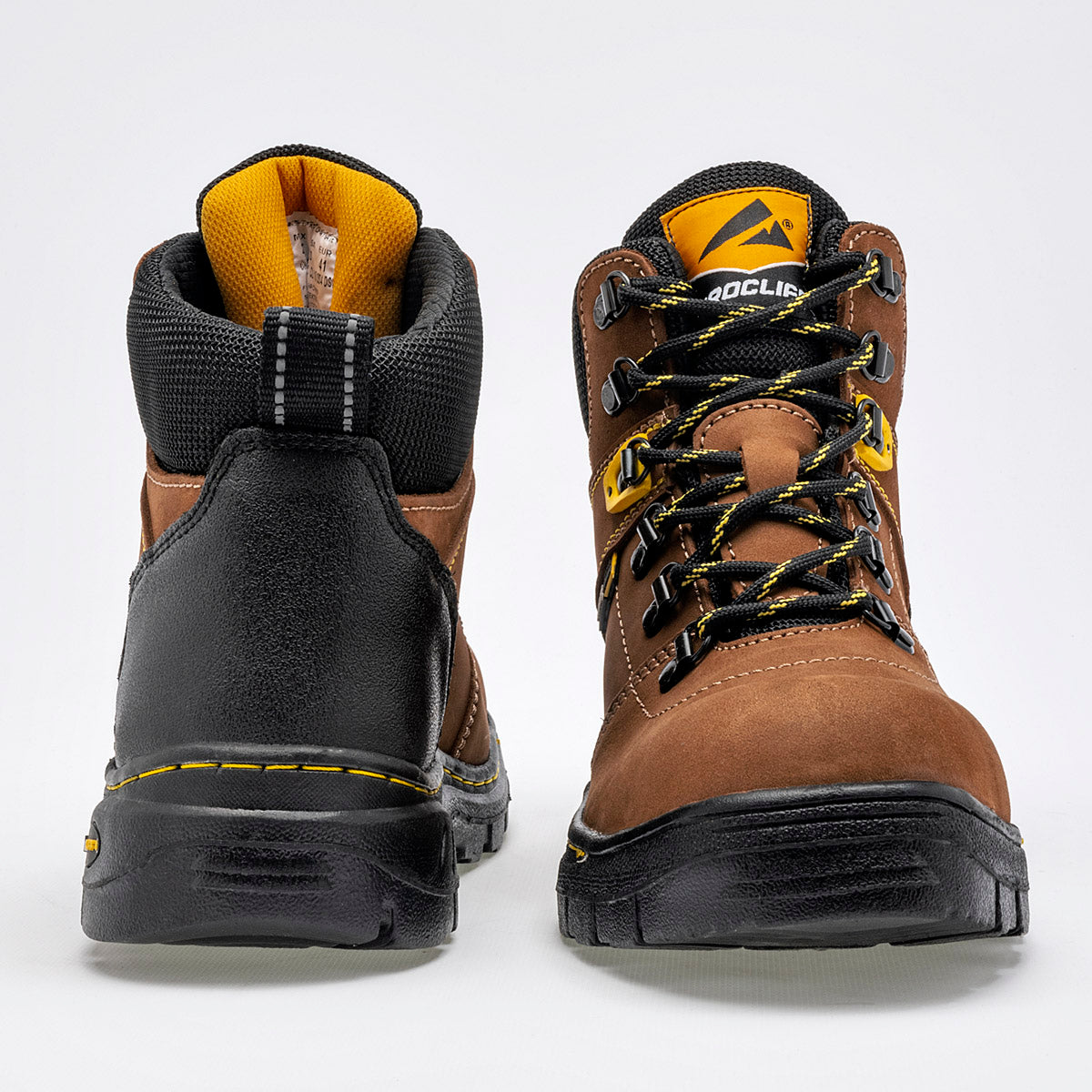 Bota trabajo hiking casco para hombre marca Cliff Café cod. 124978