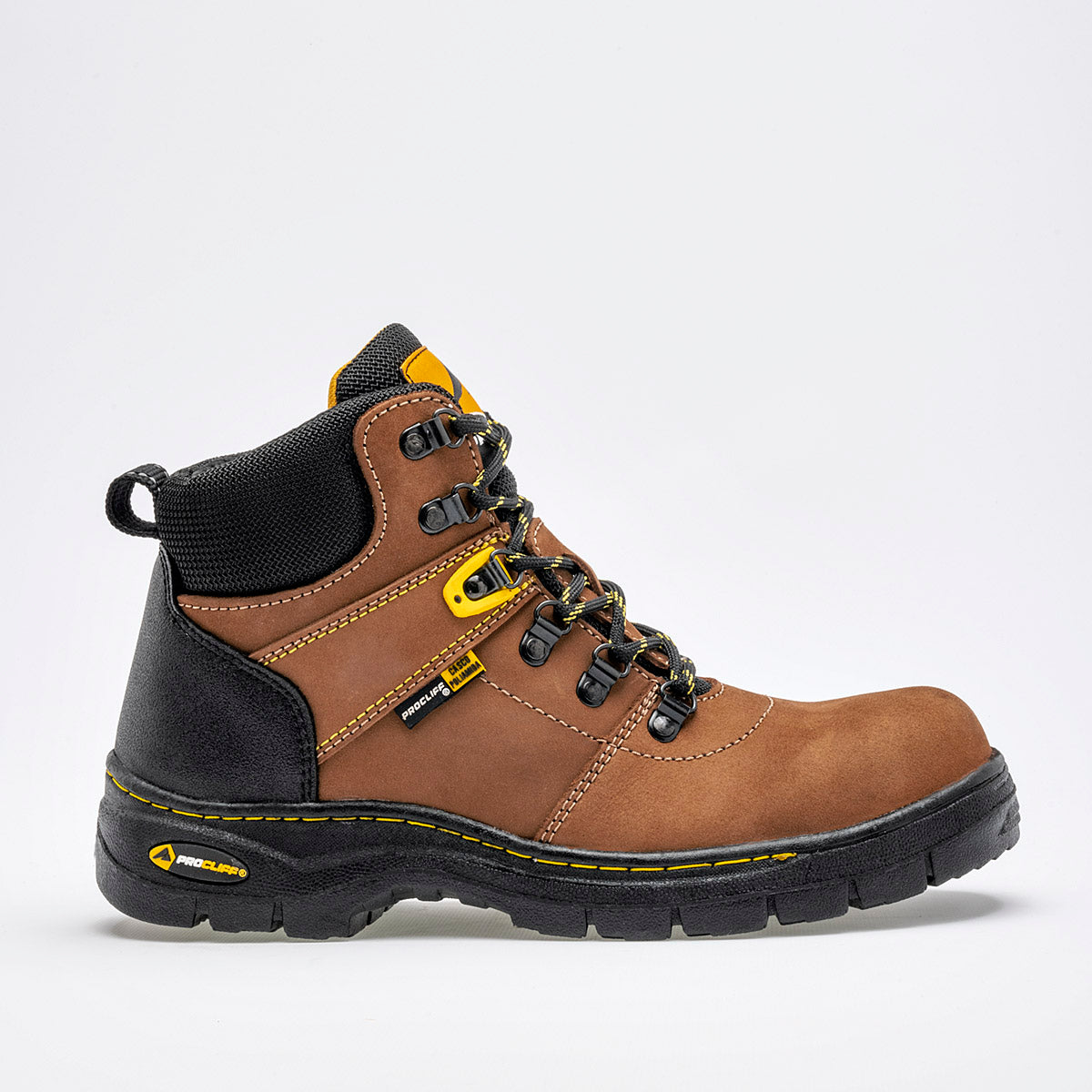 Bota trabajo hiking casco para hombre marca Cliff Café cod. 124978