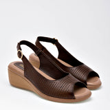 Balerina destalonada para mujer marca Cruz Shoes Café cod. 124987