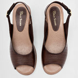 Balerina destalonada para mujer marca Cruz Shoes Café cod. 124987