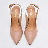 Zapatilla destalonada pumps para mujer marca D'Cristian Nude cod. 125017